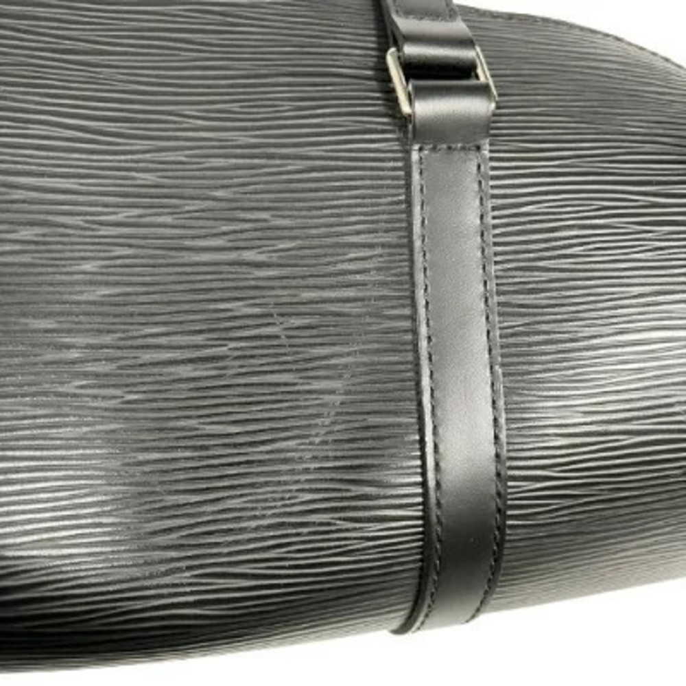 LOUIS VUITTON Soufflot Epi Black Shoulder Bag Pouch